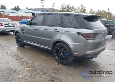 2017 Land Rover Range Rover Sport 5.0L V8 Supercharged Svr из США, поврежденный, VIN SALWZ2FE8HA124725
